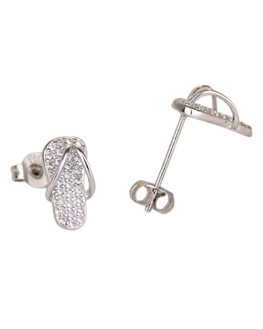 Creative slippers earrings