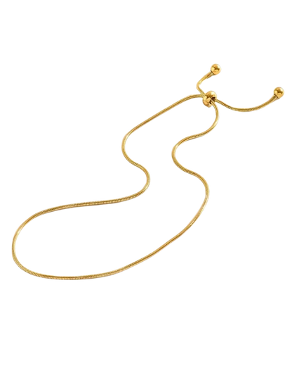 Golden Thin Chain Anklet