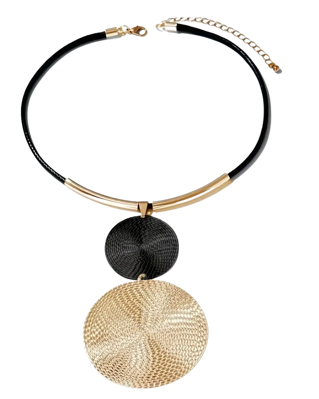 Retro Block Necklace