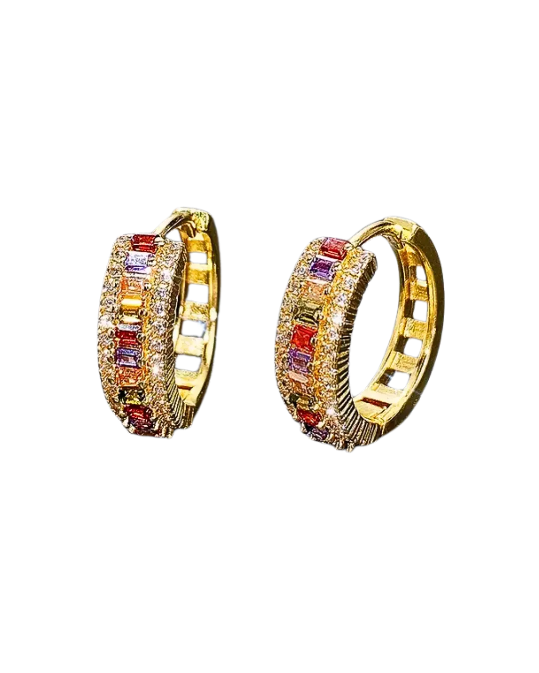 Topaz Zirconia Earrings