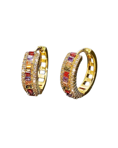 Topaz Zirconia Earrings