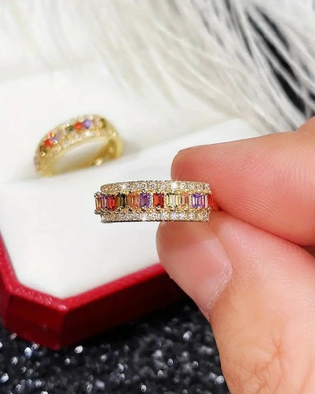 Topaz Zirconia Earrings