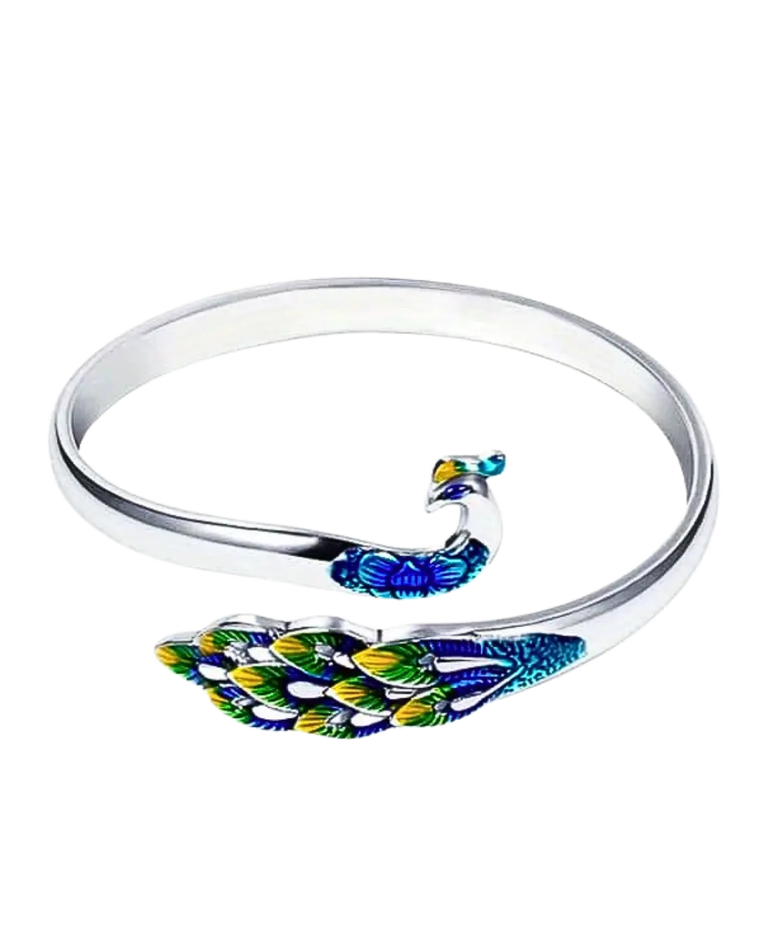 Colorful Peacock Bracelet