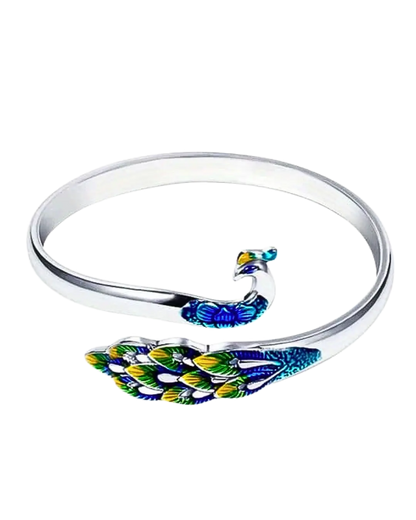 Colorful Peacock Bracelet
