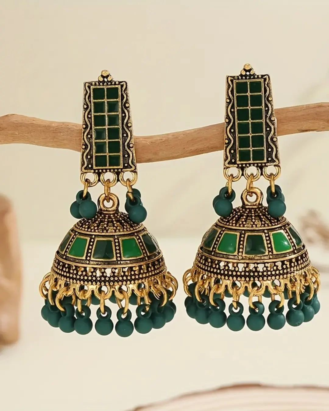 Round Beads Earrings