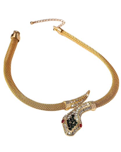 Elegant Serpent Necklace