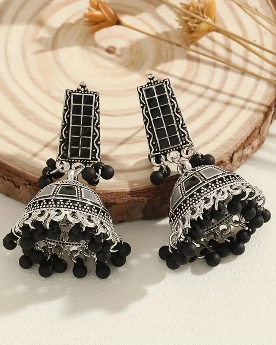 Round Beads Earrings