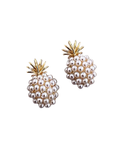 Pineapple Stud Earrings