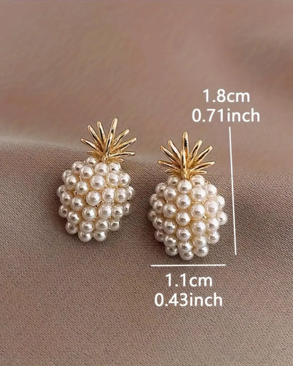 Pineapple Stud Earrings