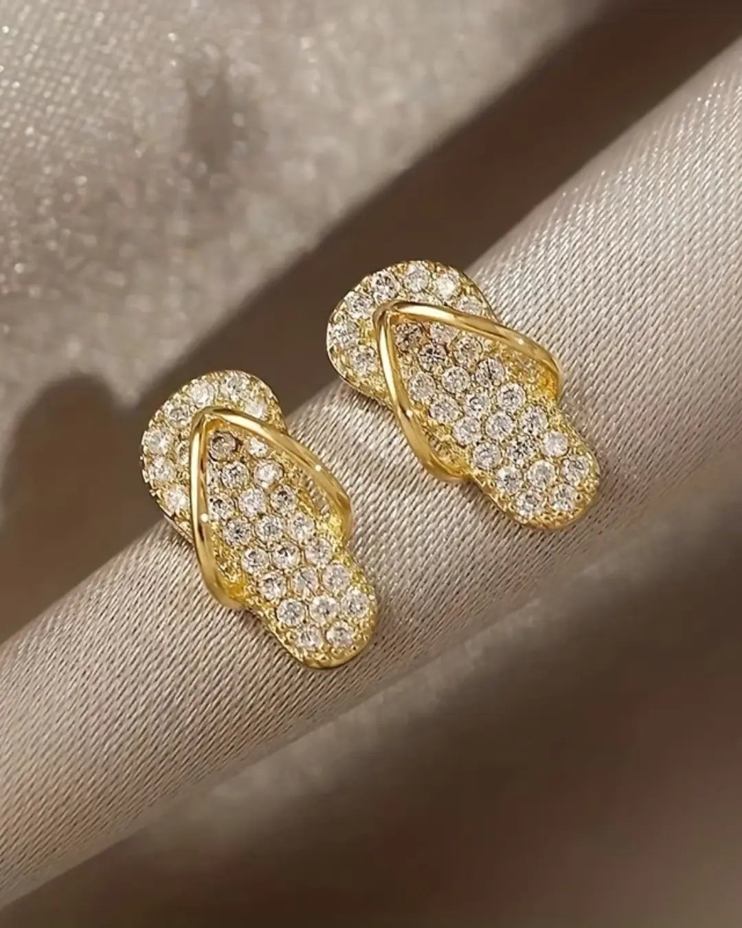 Creative slippers earrings