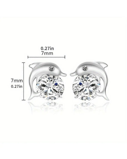 Cute Dolphin Earrings