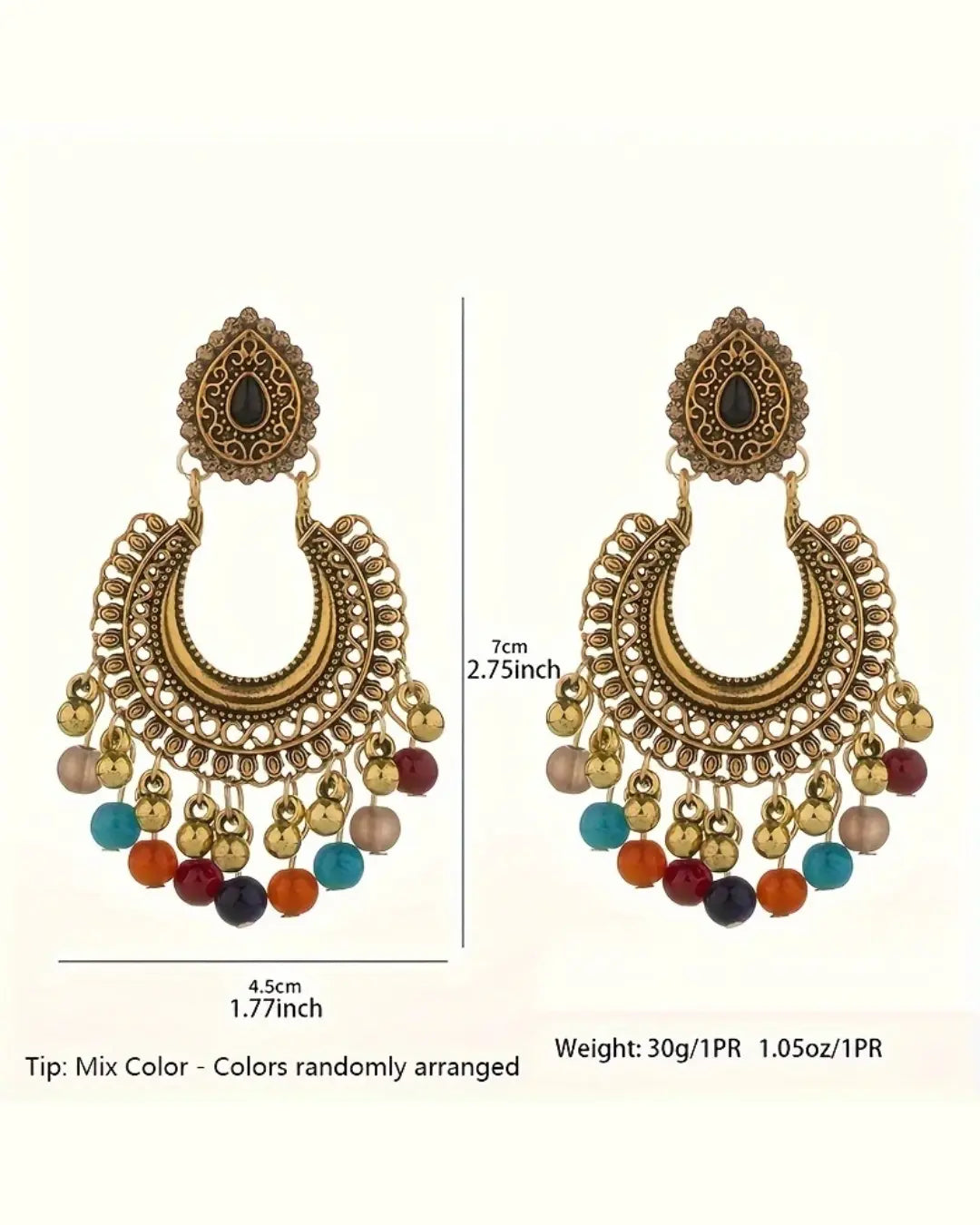 Bead tassel Earrings