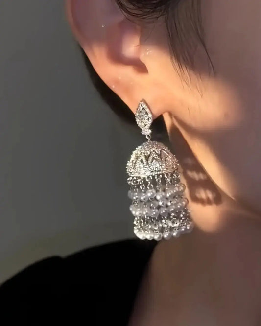 Gold Tassel Earrings