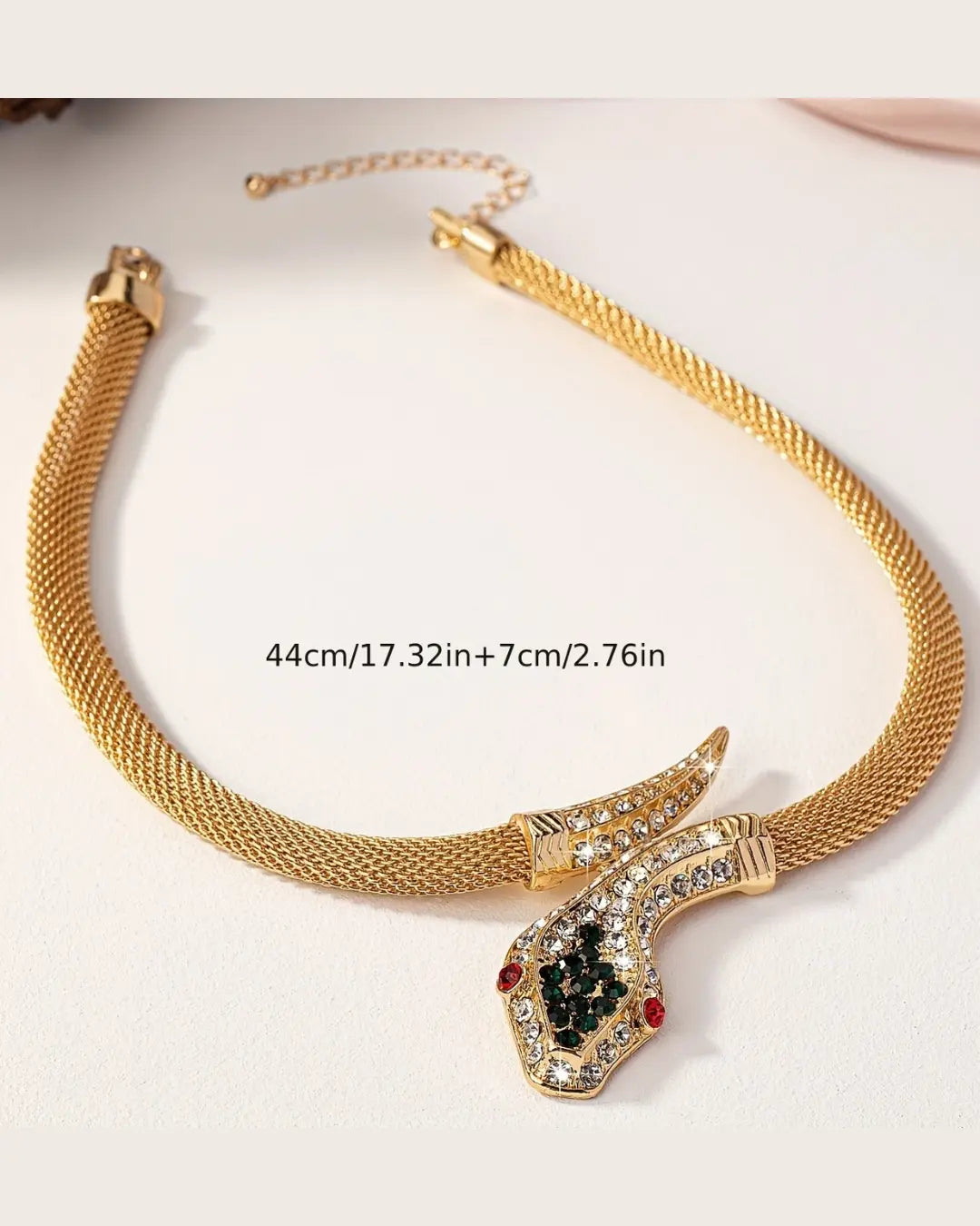 Elegant Serpent Necklace