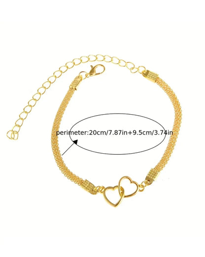 Heart Shaped Anklet
