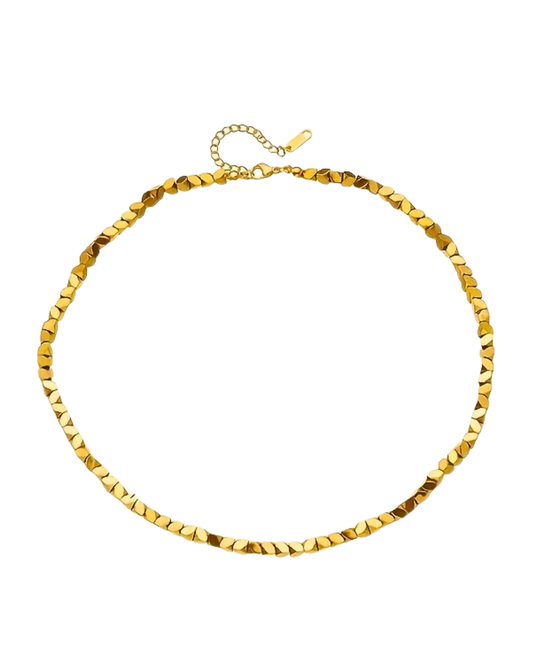 Golden Metal Necklace