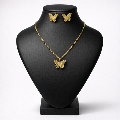 Butterfly Locket Set