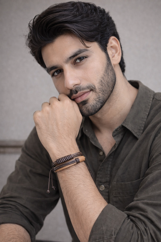 Faux Leather Bracelet
