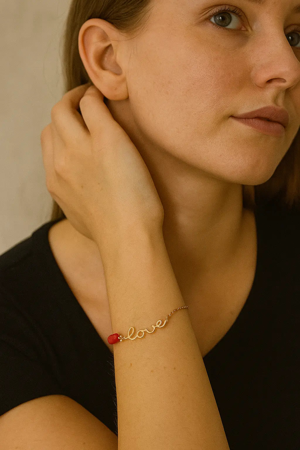 Bracelet With Letter Love