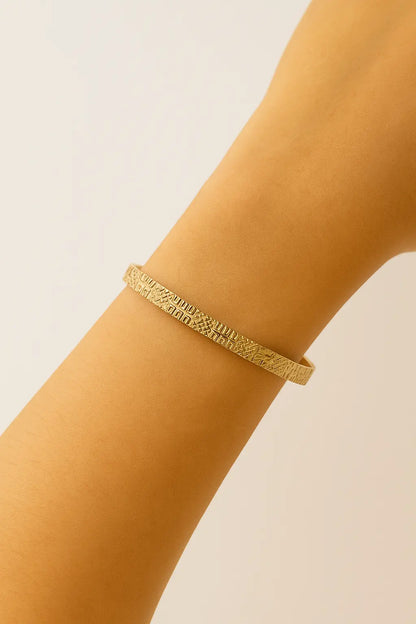 Textured Cuff Bracelet