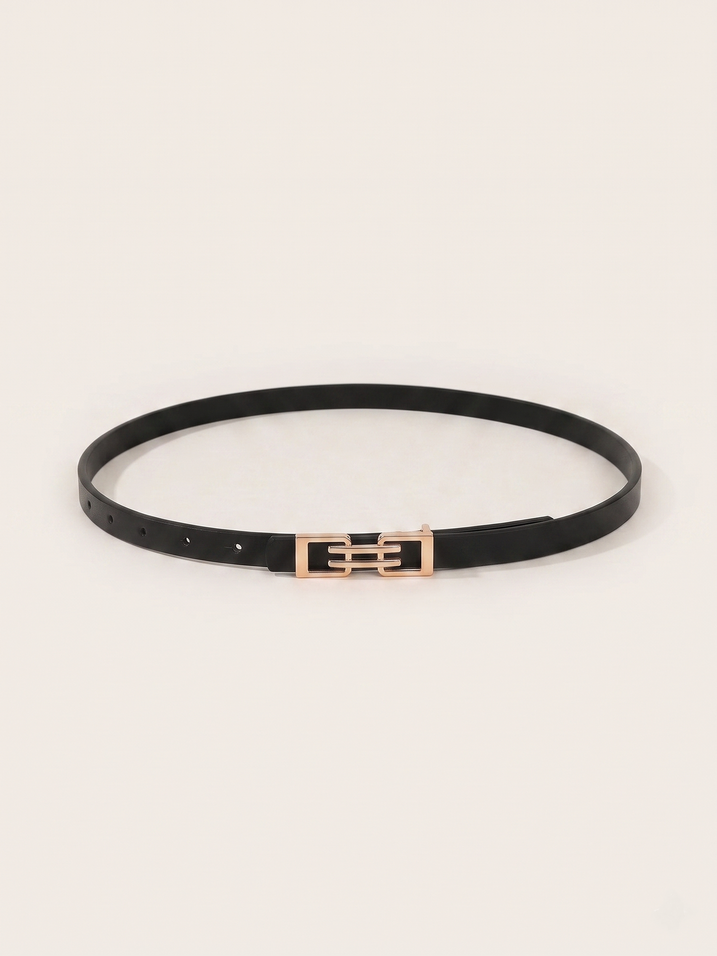 Square Buckle Waist Belt