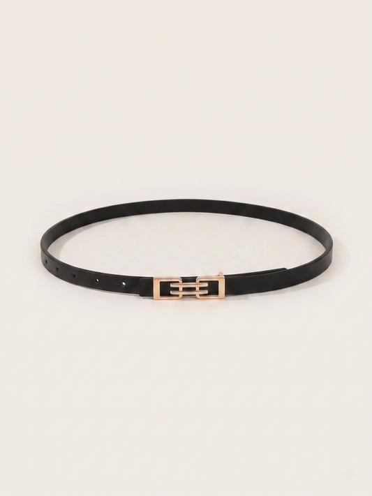 Square Buckle Waist Belt