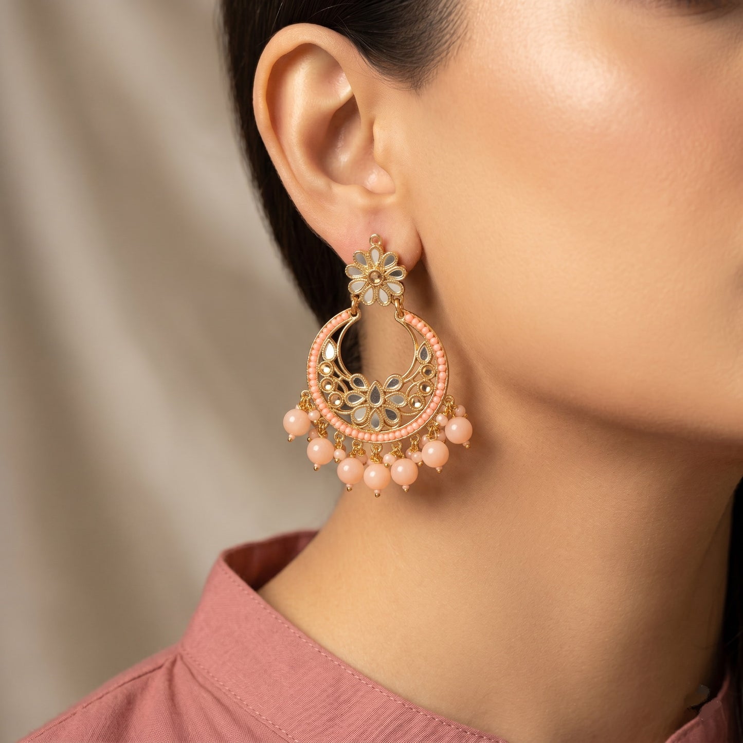 Earrings and Tikka Set