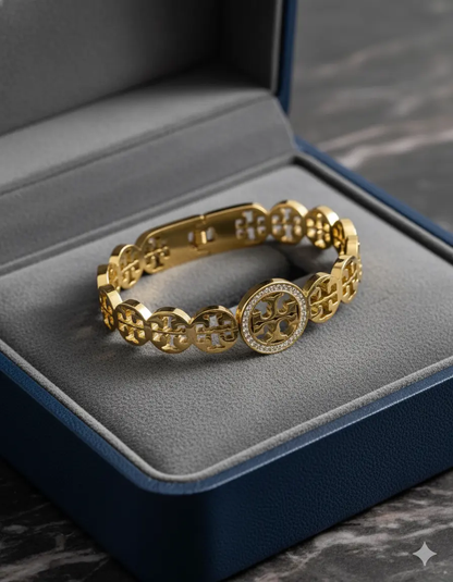 Regal Emblem Link Bracelet