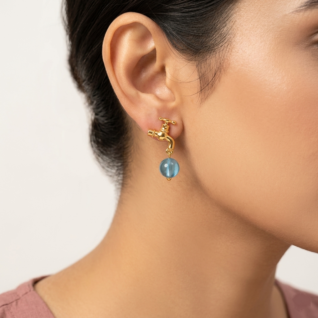 Water Droplet Earrings