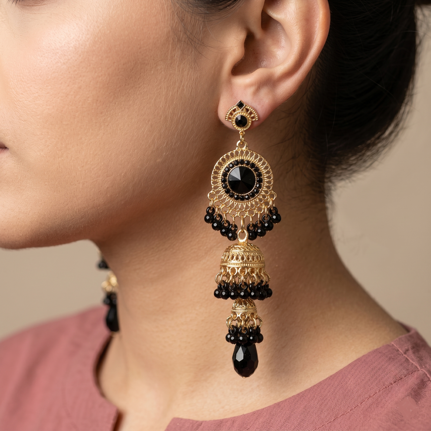 Jhumka Style Earrings