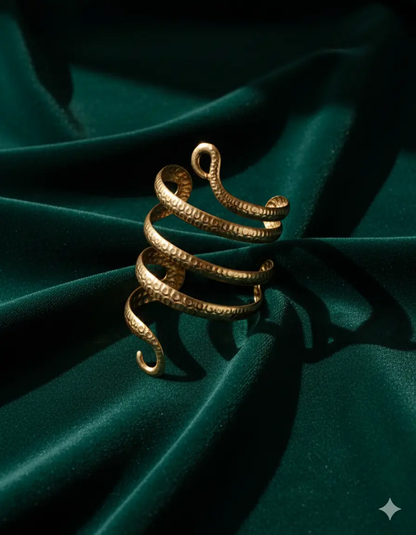 Geometric Open Cuff Bracelet