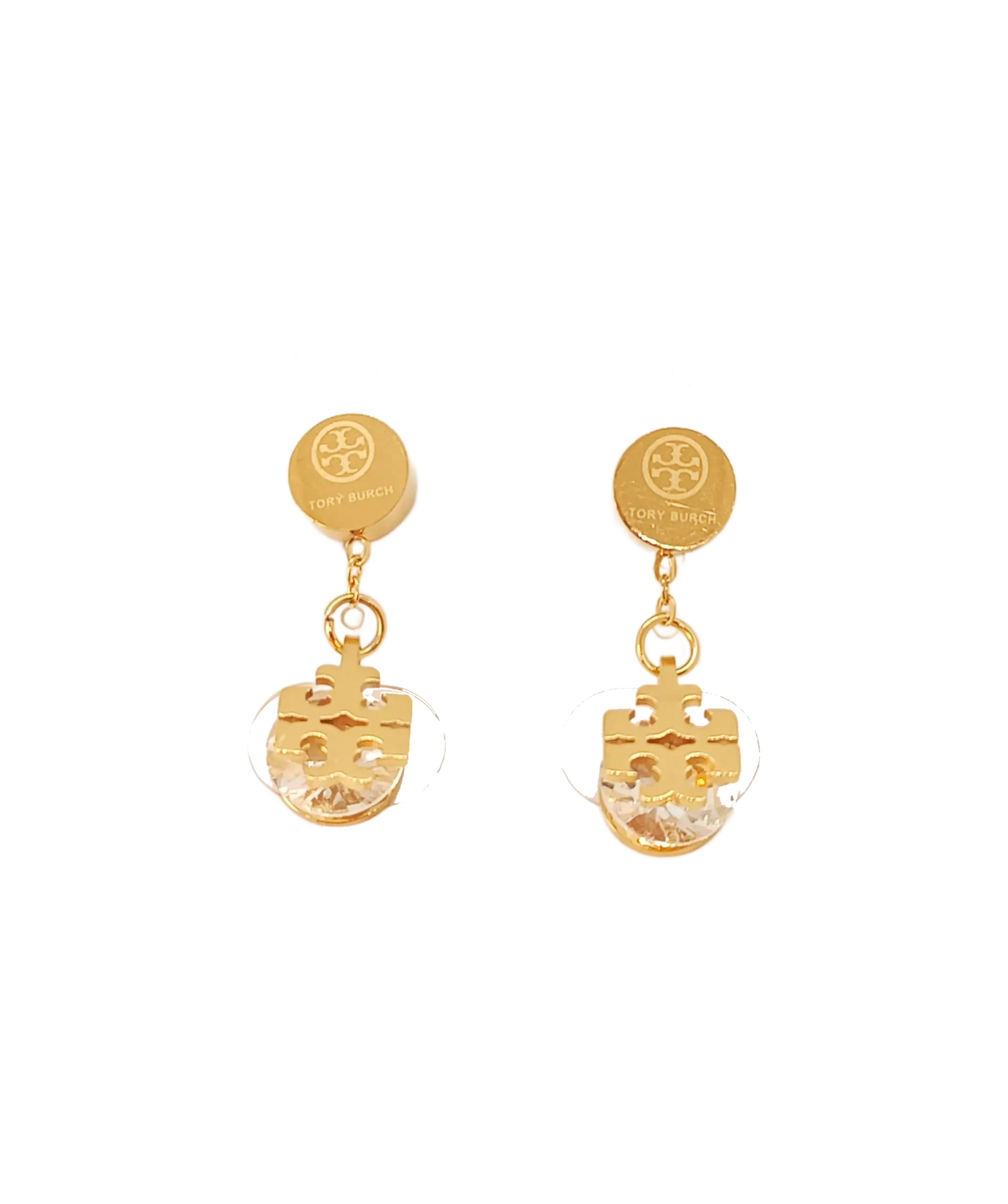 Stainless Steel Crystal Earrings