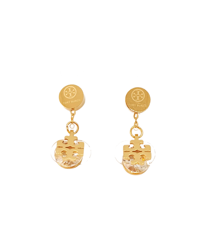 Stainless Steel Crystal Earrings