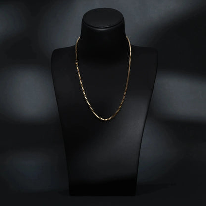 Square Box Chain Necklace