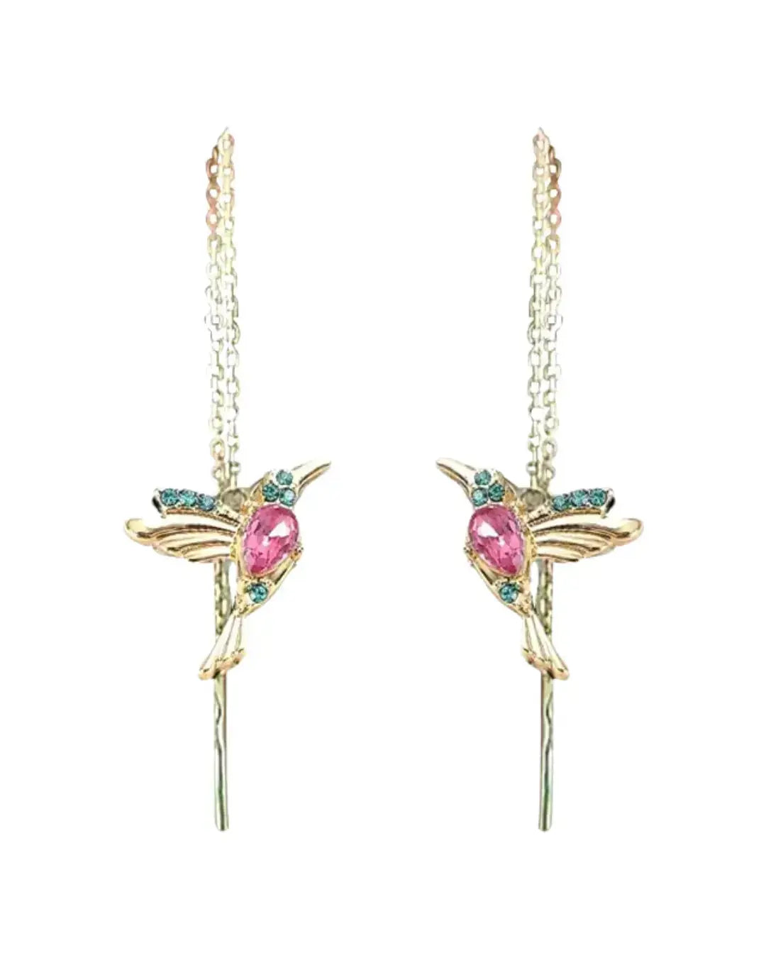 Bird Drop Earrings