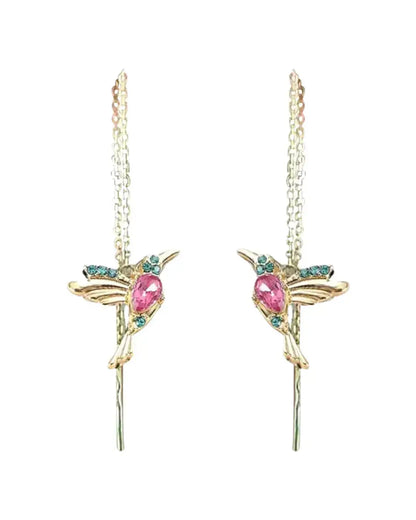 Bird Drop Earrings