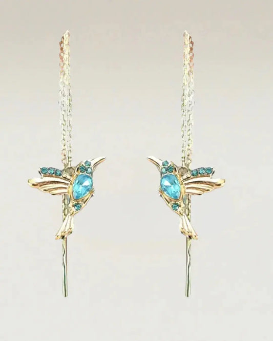 Bird Drop Earrings