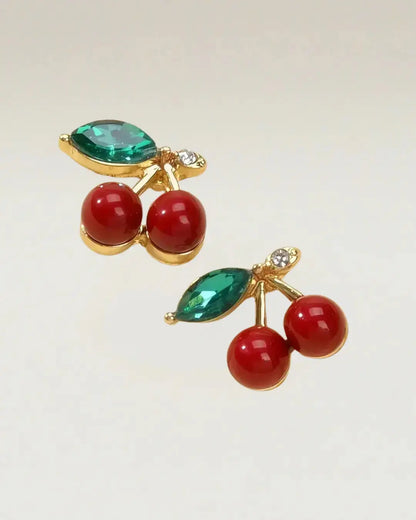 Cherry earrings