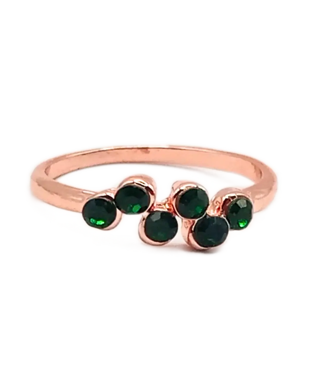 Gemstone Cluster Ring