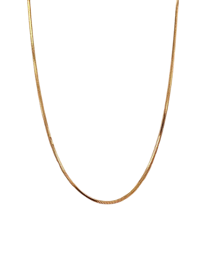 Sleek Gold Chain Necklace