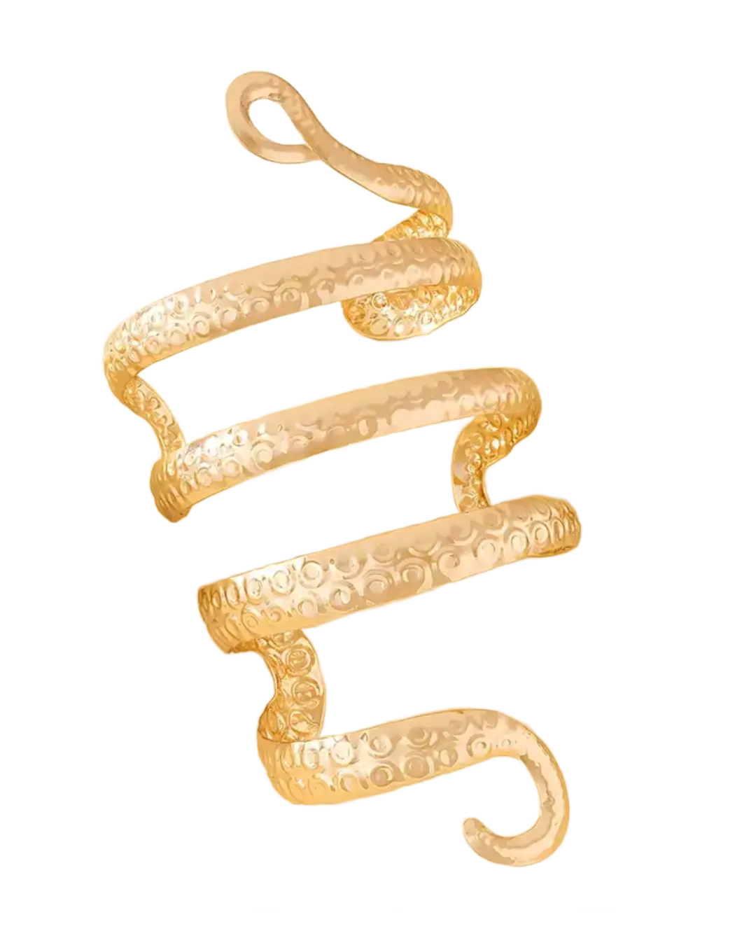 Geometric Open Cuff Bracelet