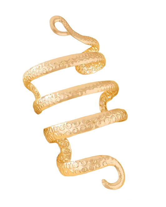 Geometric Open Cuff Bracelet