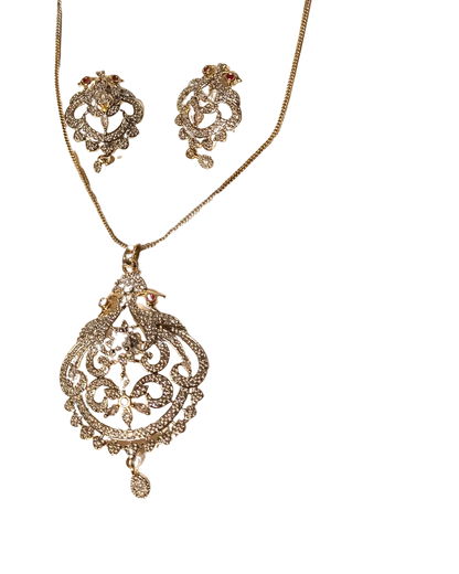 Necklace with earrings