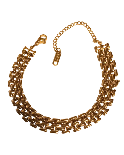 Gold Mesh Bracelet