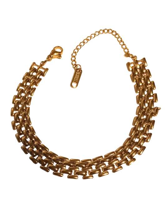 Gold Mesh Bracelet