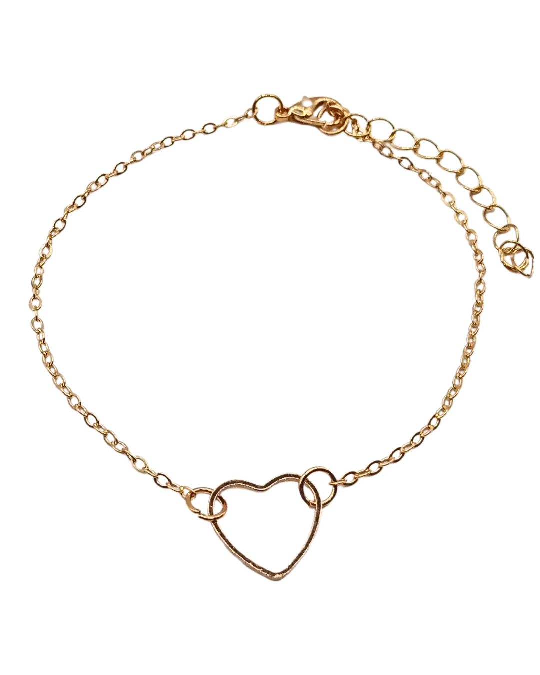 Simple Delicate Heart Bracelet