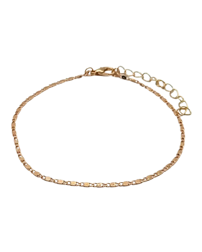 Simple Stacking Chain Bracelet