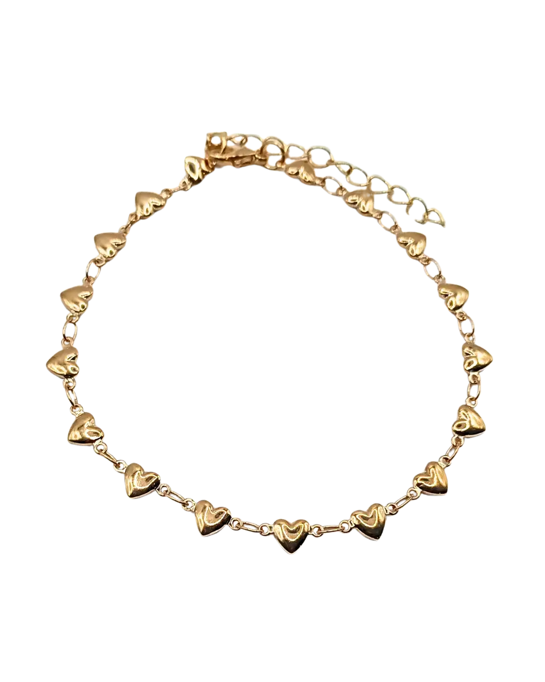 Heart Link Chain Bracelet
