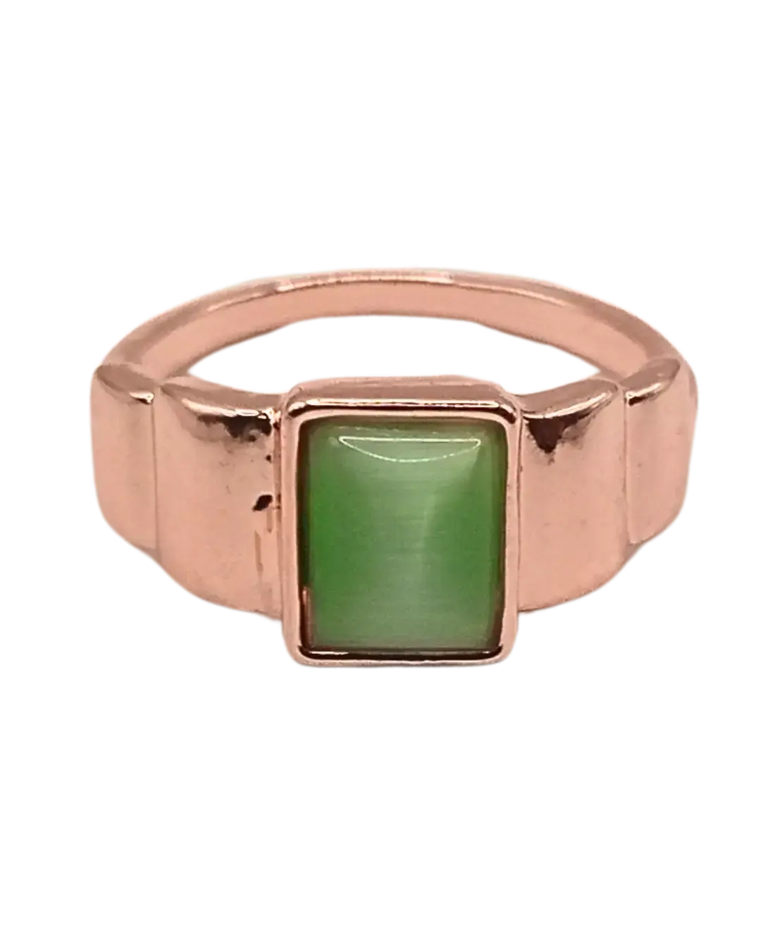 Square Jade Ring