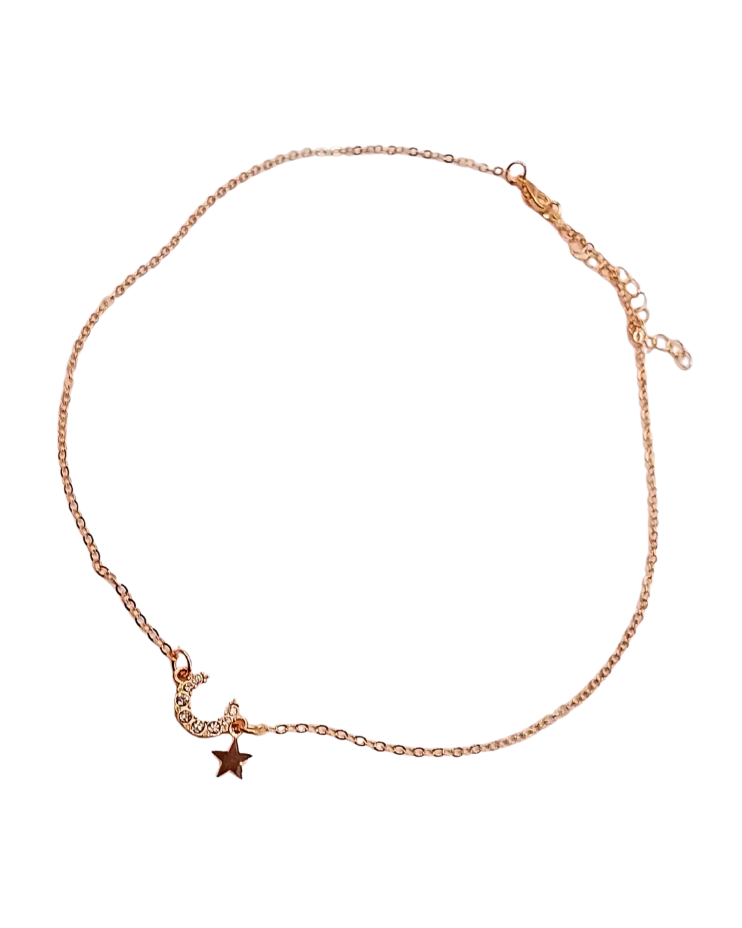 Starlight Crescent Necklace